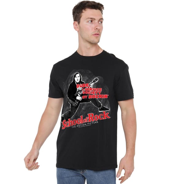 School of Rock Mens Rockin T-Shirt