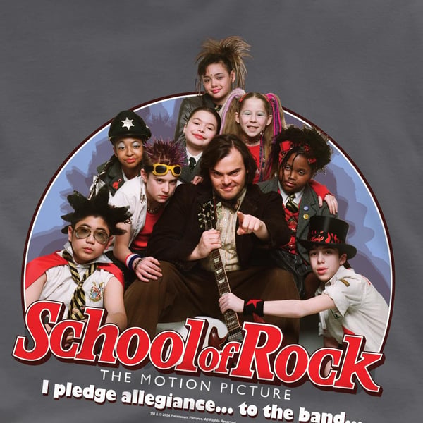 School of Rock Mens I Pledge Allegiance T-Shirt