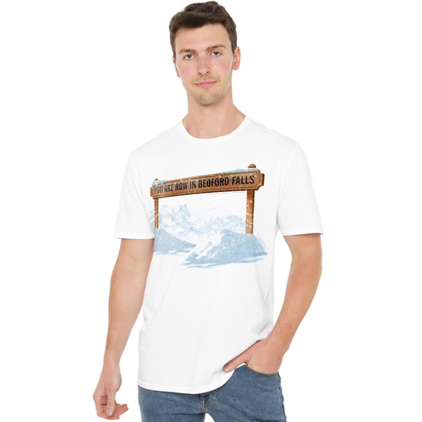 It´s a Wonderful Life Mens Bedford Falls T-Shirt
