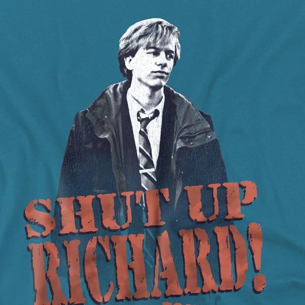 Tommy Boy Miesten Shut Up Richard T-paita