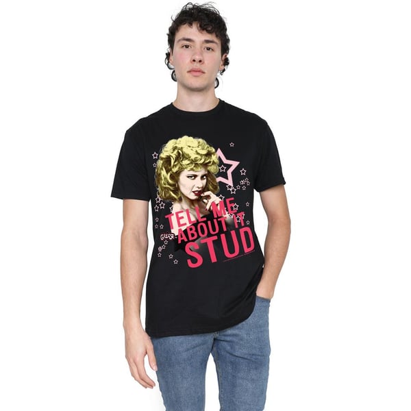 Grease Miesten Tell Me About It Stud T-paita
