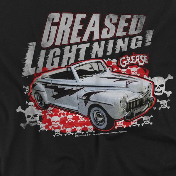 Grease Mens Greased Lightening T-Shirt