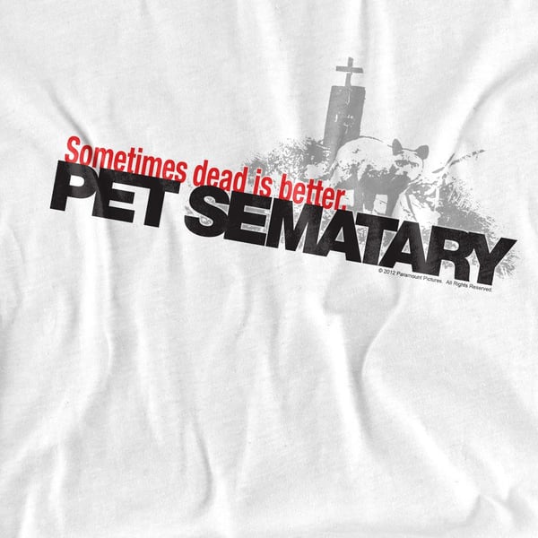Pet Sematary Mens Logo T-Shirt