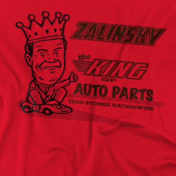 Tommy Boy Miesten Zalinsky Auto T-paita
