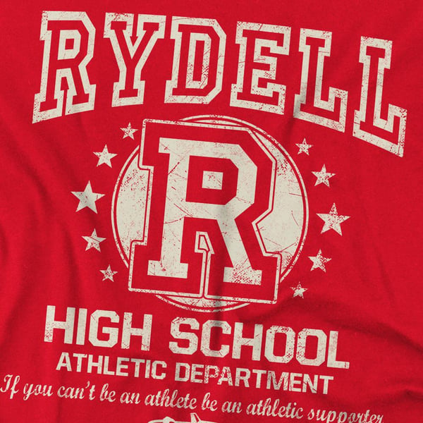 Grease Mens Rydell High T-Shirt
