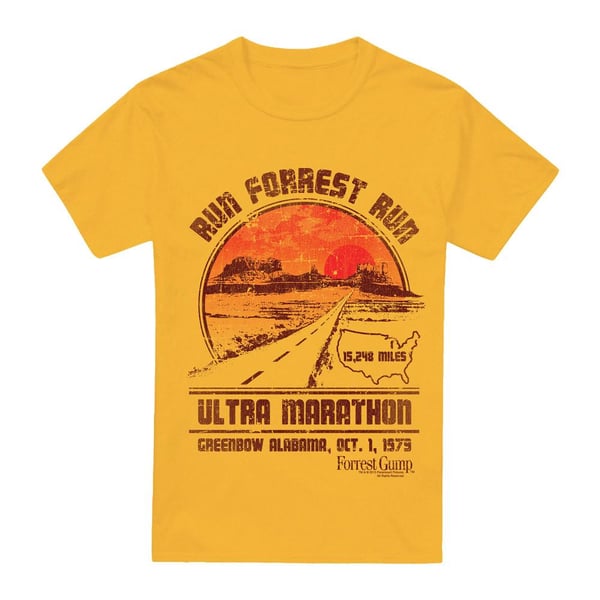 Forrest Gump Mens Ultra Marathon T-Shirt Forrest Gump Mens Ultra Marathon T-Shirt