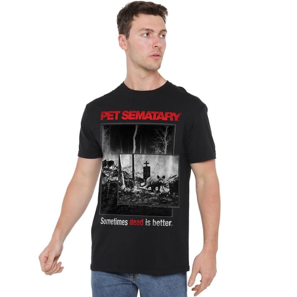 Pet Sematary Miesten Kissa Juliste T-paita