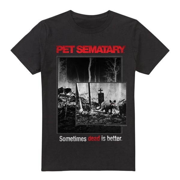 Pet Sematary Miesten Kissa Juliste T-paita