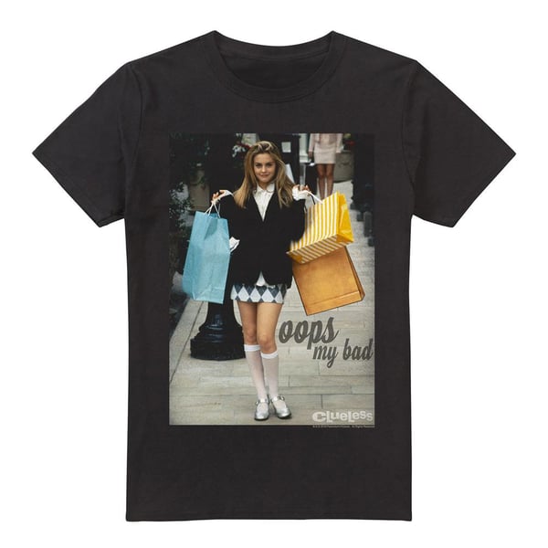 Clueless Mens Oops My Bad T-Shirt Clueless Mens Oops My Bad T-Shirt