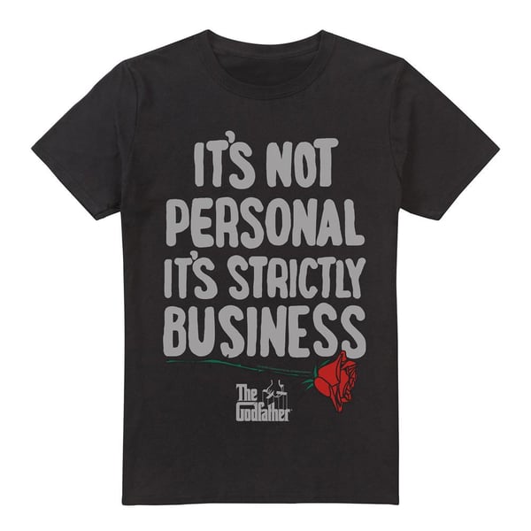 The Godfather Mens Strictly Business T-Shirt The Godfather Mens Strictly Business T-Shirt