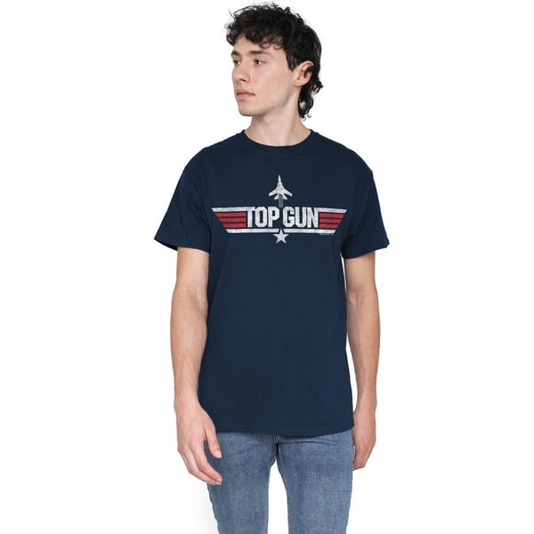 Top Gun T-shirt med logo til mænd