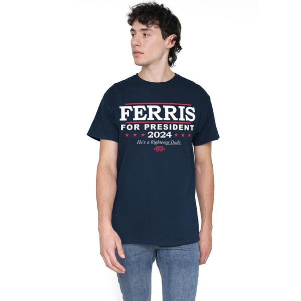 Ferris Bueller´s Day Off Mens Ferris For President T-Shirt