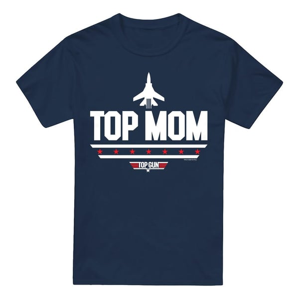 Top Gun Miesten Top Mom Äitienpäivä T-paita