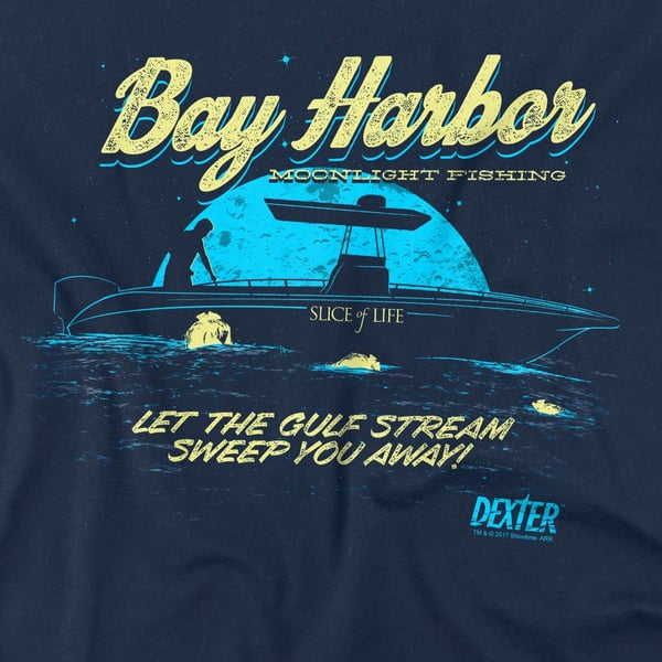 Dexter Mens Moonlight Fishing T-Shirt