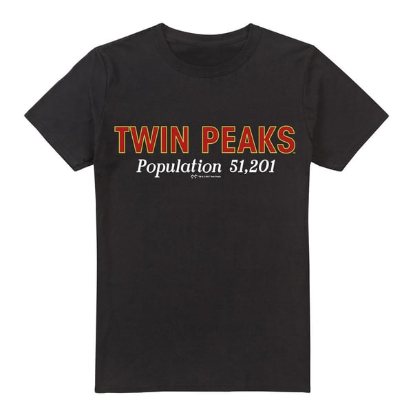 Twin Peaks Miesten Väestö T-paita