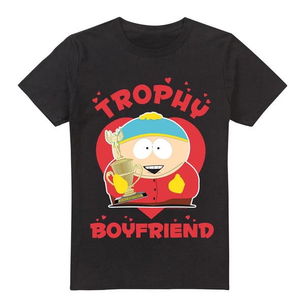 South Park Mens Trophy Boyfriend Eric Cartman Valentine`s Day T-Shirt South Park Mens Trophy Boyfriend Eric Cartman Valentine`s Day T-Shirt