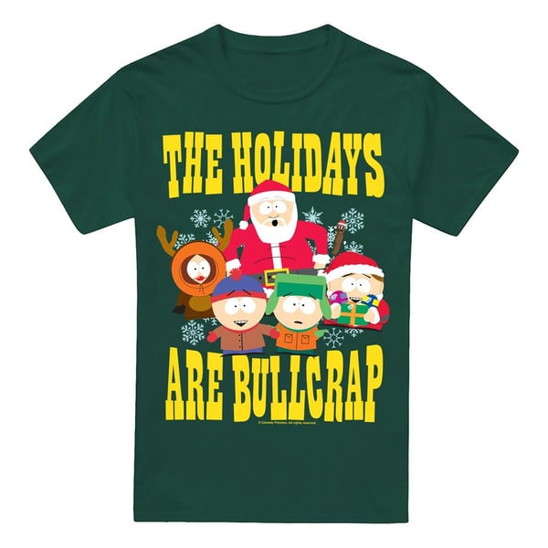 South Park Miesten The Holidays Are Bullcrap Joulu T-paita