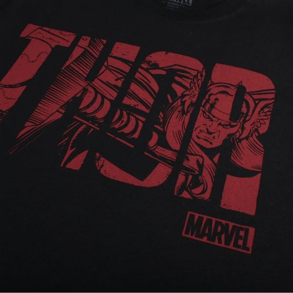 Thor Herr T-shirt med text