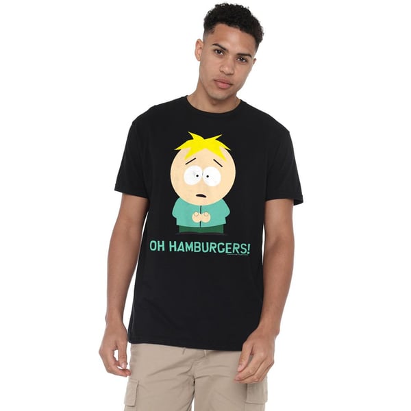 South Park Mens Oh Hamburgers Butters T-Shirt