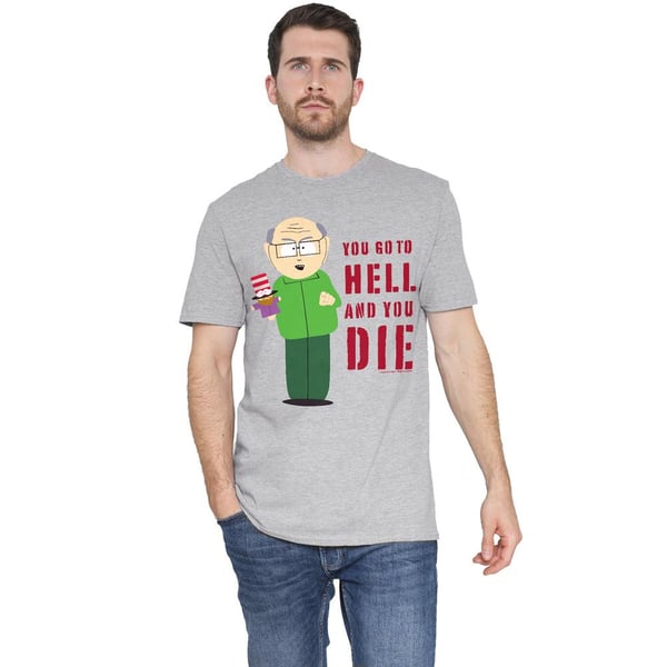 South Park Mens Hell Mr Garrison T-Shirt