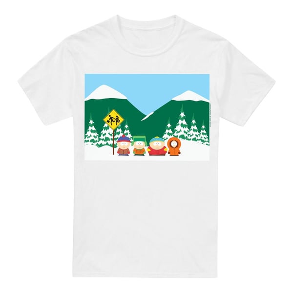 South Park Miesten Bussipysäkki T-paita