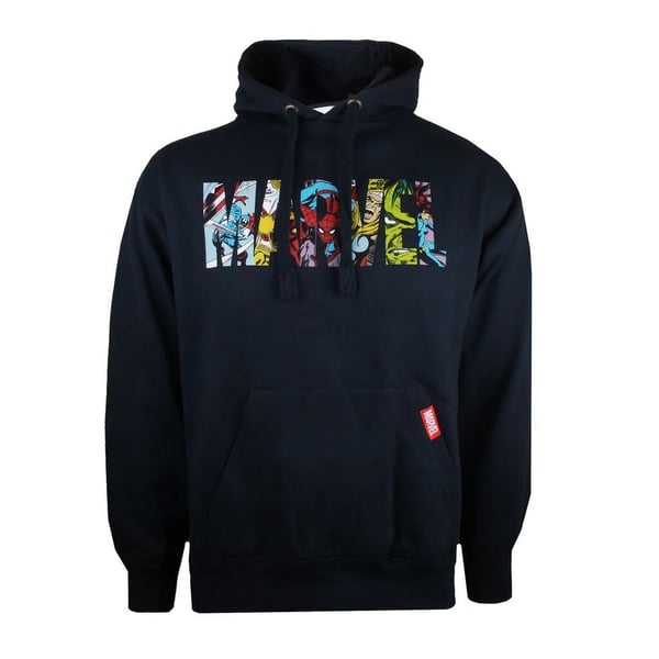 Marvel Hættetrøje med logo med tegn til mænd