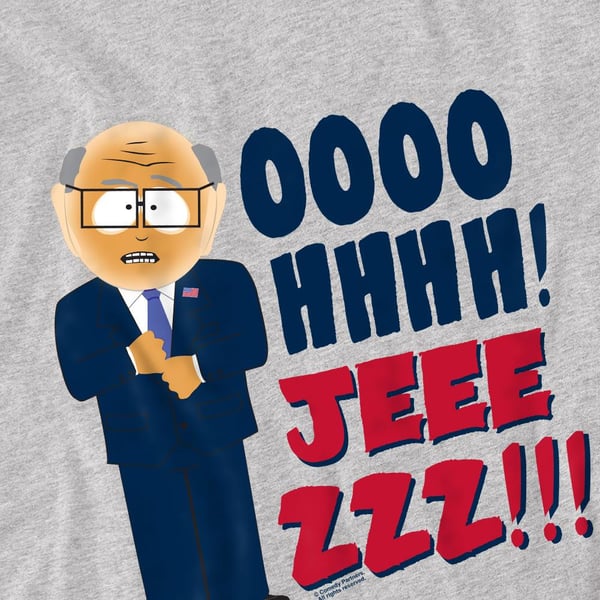 South Park Mens Oh Jeez T-Shirt