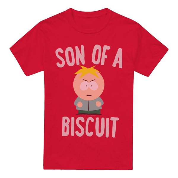 South Park Mens Butters Biscuit T-Shirt South Park Mens Butters Biscuit T-Shirt