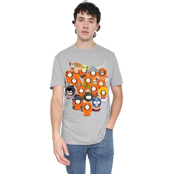 South Park Mens Many Faces Of Kenny T-Shirt