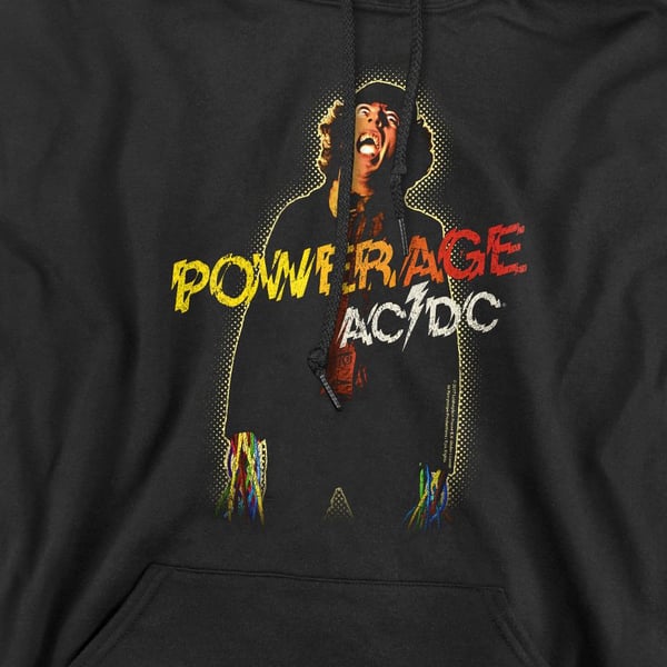 AC/DC Mens Powerage Hoodie