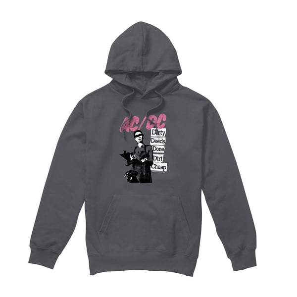 AC/DC Mens Dirty Deeds Hoodie AC/DC Mens Dirty Deeds Hoodie
