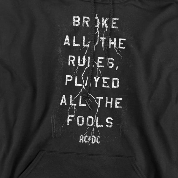 AC/DC Mens Struck Hoodie