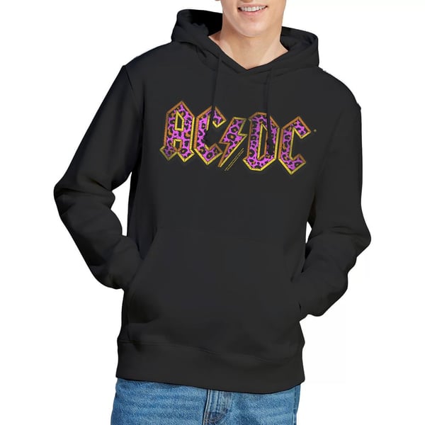 AC/DC Mens Animal Print Hoodie