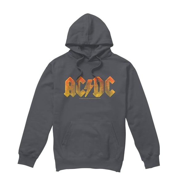 AC/DC Mens Gradient Logo Hoodie AC/DC Mens Gradient Logo Hoodie