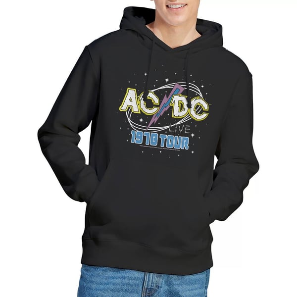 AC/DC Mens Live Hoodie