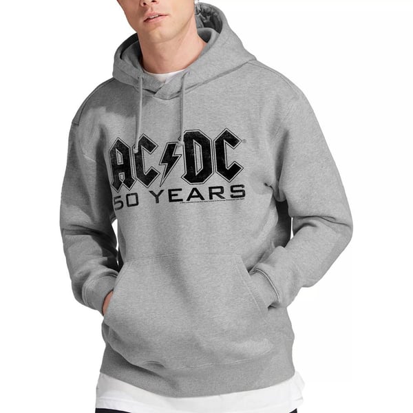 AC/DC Mens 50 Years Logo Hoodie