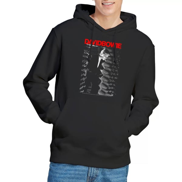 David Bowie Mens Station to Station Hoodie