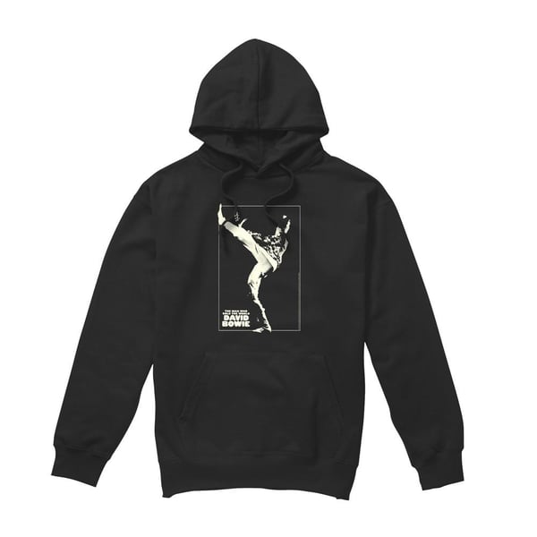 David Bowie Mens The Man Cover Hoodie David Bowie Mens The Man Cover Hoodie