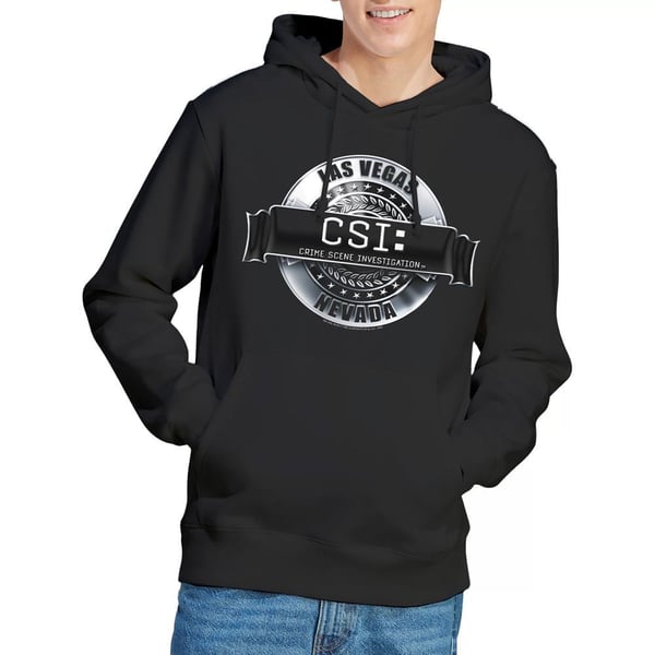 CSI Mens Rendered Logo Hoodie