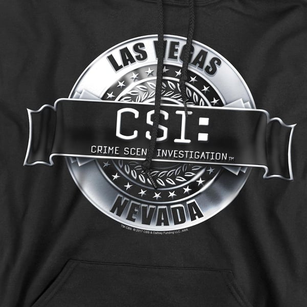 CSI Mens Rendered Logo Hoodie
