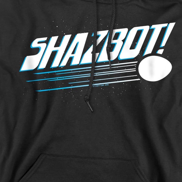 Mork And Mindy Mens Shazbot Egg Hoodie