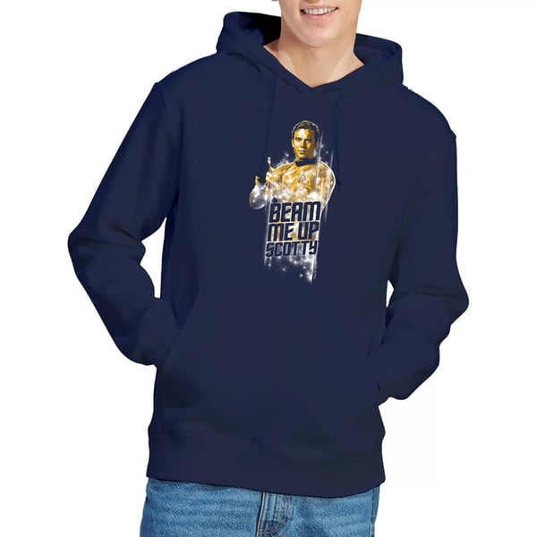 Star Trek Mens Beam Me Up Hoodie
