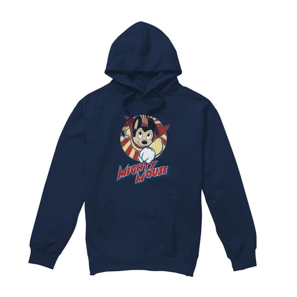 Mighty Mouse Mens The One The Only Hoodie Mighty Mouse Mens The One The Only Hoodie