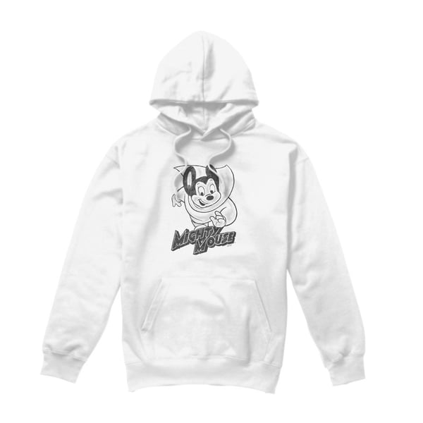 Mighty Mouse Mens Mighty Sketch Hoodie Mighty Mouse Mens Mighty Sketch Hoodie