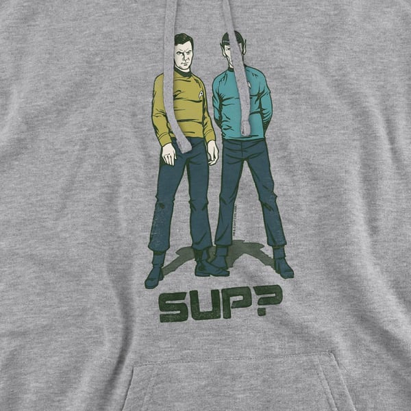 Star Trek Mens Sup Hoodie