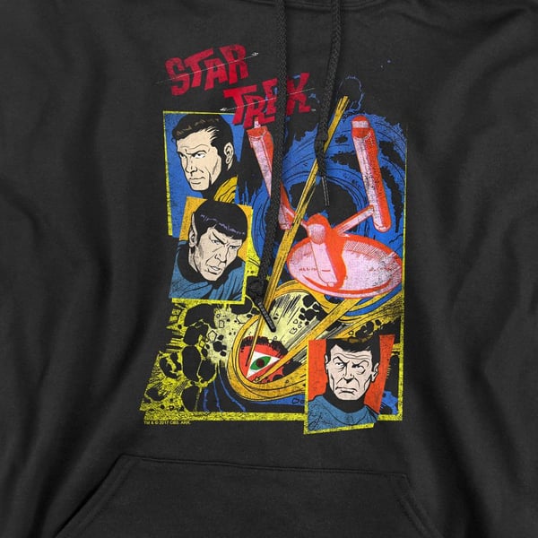 Star Trek Mens Eye of the Storm Hoodie