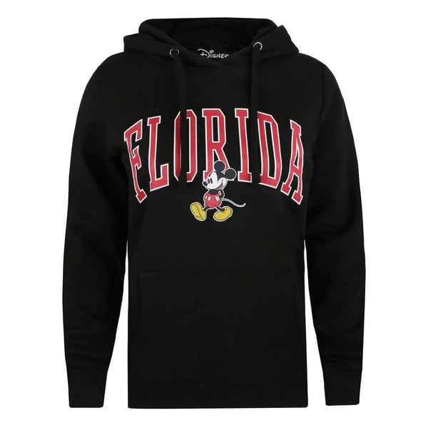 Disney Womens/Ladies Florida Mickey Mouse Varsity Hoodie