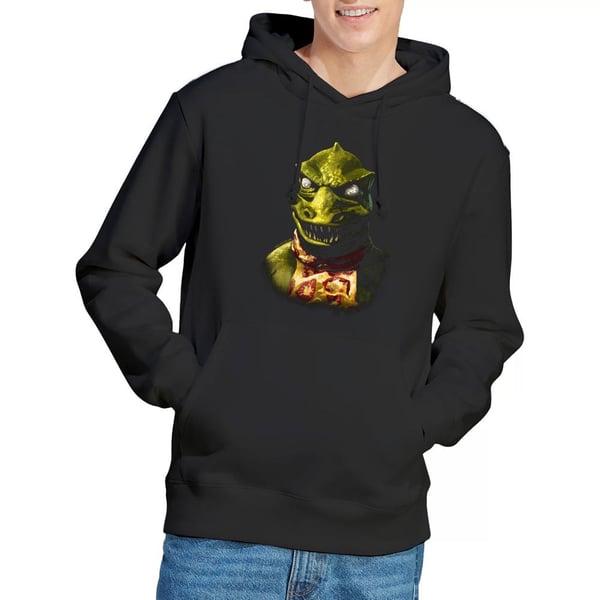 Star Trek Mens Gorn Bust Hoodie