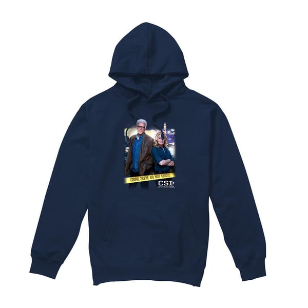 CSI Mens Do Not Cross Hoodie CSI Mens Do Not Cross Hoodie