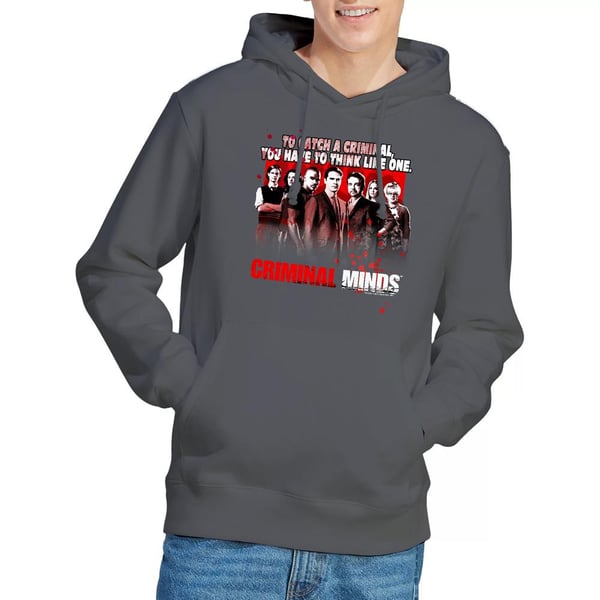Criminal Minds Mens Think Like One Hoodie